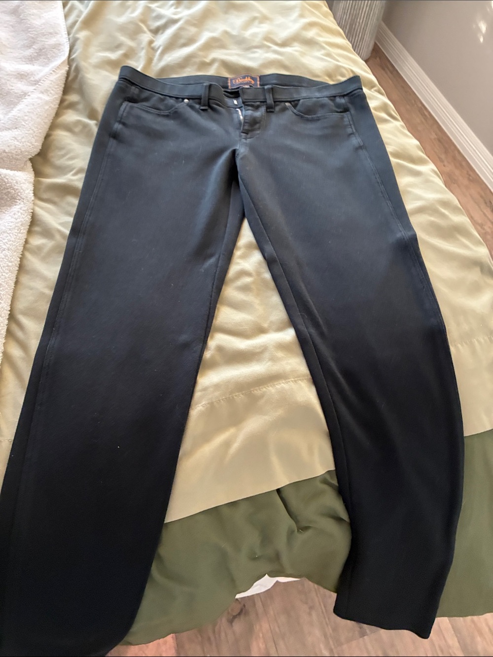 Buckley Black Straight-Leg stretchy Women's Pants